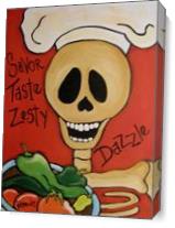 Dazzle Chef As Canvas