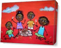 Kids N Marshmellows - Gallery Wrap Plus
