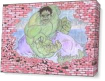 The Hulk As Canvas