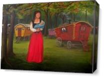 Romany Mother And Child - Gallery Wrap Plus