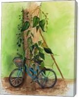 Old Bicycle - Gallery Wrap