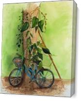 Old Bicycle - Gallery Wrap Plus