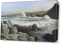 Waves At Twilight - Gallery Wrap Plus