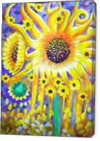 The Magical Sunflower - Gallery Wrap