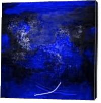 Blu Abstract - Gallery Wrap