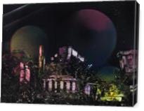 Purple Temple - Gallery Wrap