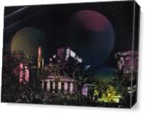Purple Temple - Gallery Wrap Plus