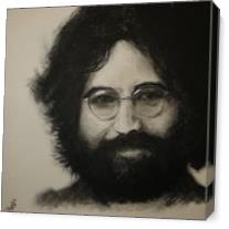 Jerry Garcia 1969 As Canvas