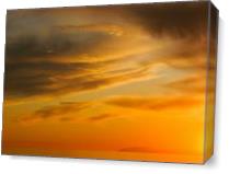 Golden Sunset At C - Gallery Wrap Plus