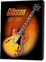 Wonderful Gibson ES-335 - Gallery Wrap