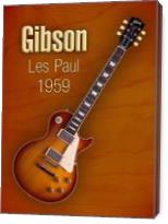 Vintage Gibson Les Paul 1959 - Gallery Wrap