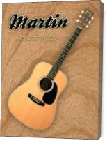 Wonderful Martin Acoustic Guitar - Gallery Wrap
