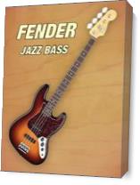 Fender Jazz Bass As Canvas