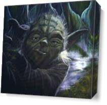 Yoda As Canvas