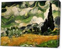 Field With Cypress View 2 - Gallery Wrap