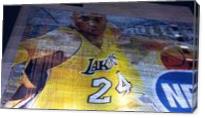 Kobe Bryant Lakers House - Gallery Wrap