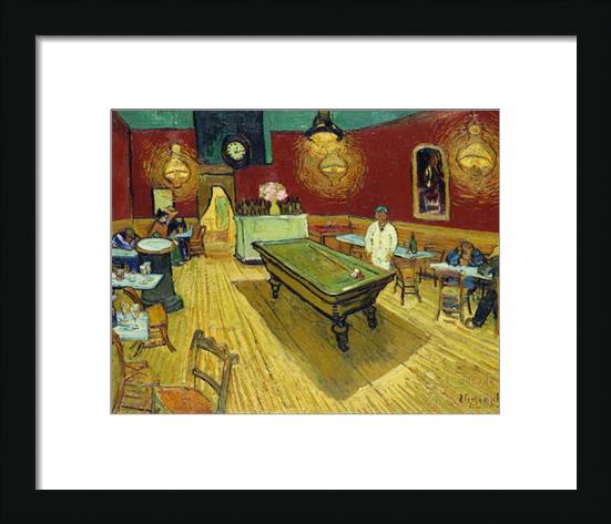 Le Cafe De Nuit By Vincent Van Gogh