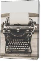 Remington Standard 10 Typewriter - Gallery Wrap