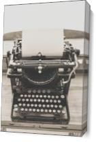 Remington Standard 10 Typewriter - Gallery Wrap Plus