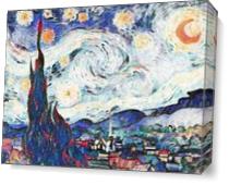 The Starry Night View 2 - Gallery Wrap Plus