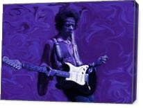 Jimi Hendrix Purple Haze - Gallery Wrap