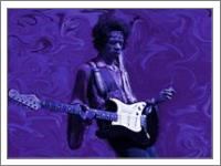 Jimi Hendrix Purple Haze - No-Wrap