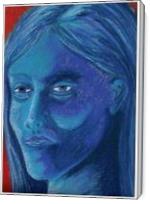 Blue Lady - Gallery Wrap