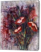 Red Abstract - Gallery Wrap