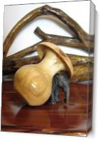 Aspen Mushroom Vase - Gallery Wrap Plus