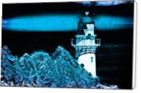 Midnight Blue Lighthouse - Standard Wrap