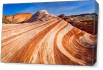 Valley Of Fire As Canvas
