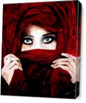Lady From Middle East - Gallery Wrap Plus