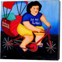 Taxi Lady - Gallery Wrap