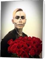Skull Tux And Roses - Standard Wrap