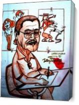 A Tribute To Larry Alcala...Master Cartoonist As Canvas