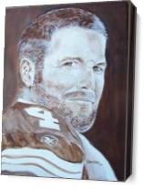 Brett Favre As Canvas