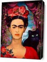 Frida Kahlo As Canvas