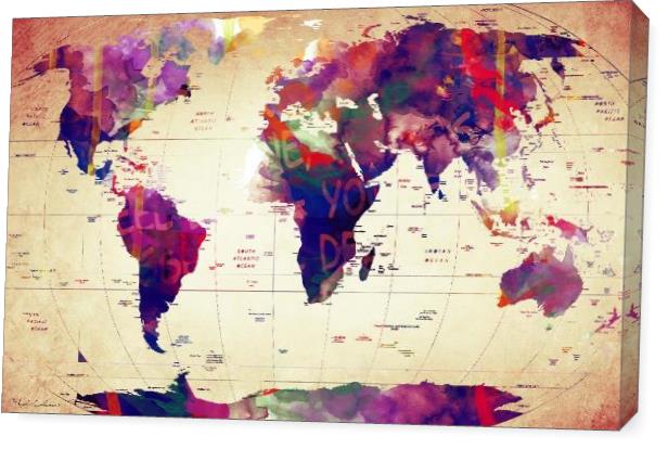 Map_of_the World Vintage