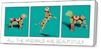 All The Animal Are Beautiful Copy - Gallery Wrap Plus