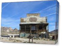 Frontier General Store As Canvas