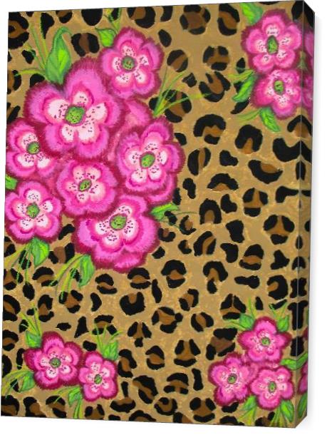 Floral Leopard Print