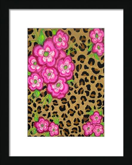 Floral Leopard Print