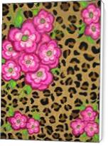 Floral Leopard Print - Standard Wrap