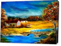Small Cottage - Gallery Wrap