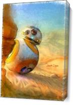 BB-8 Spying As Canvas