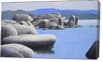 Rocky Cove On Lake Tahoe  - Gallery Wrap