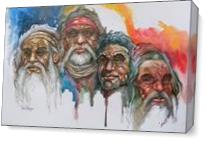 Tiwi Elders As Canvas