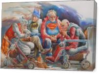 Super Heroes-Retired - Gallery Wrap
