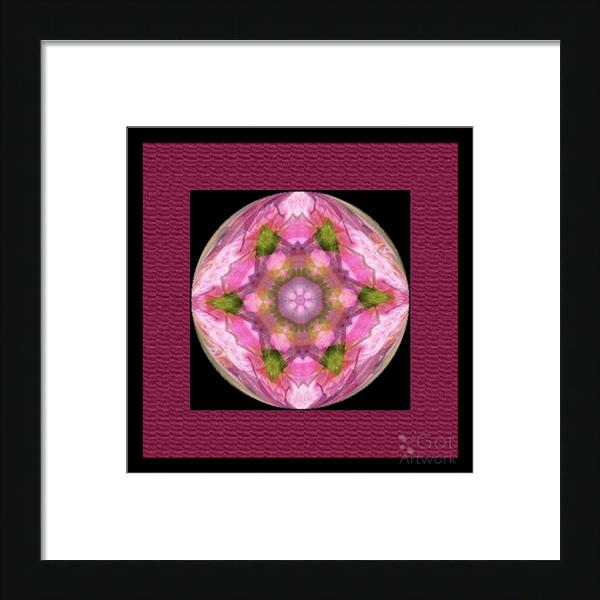 Orb Abstract Squared -1 Pink