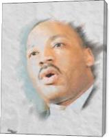 MLK Jr. I Have A Draem - Gallery Wrap